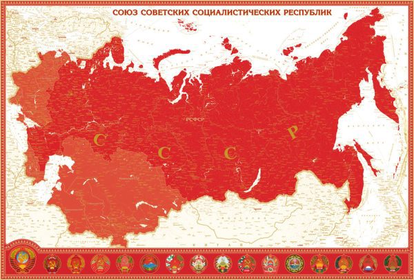 Карта ССС  Красная