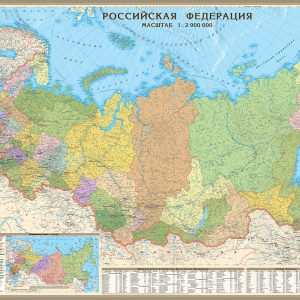 Огромная карта России