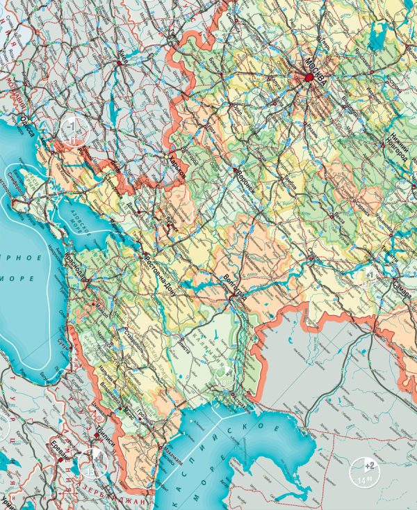 Политико-административная карта Российской Федерации